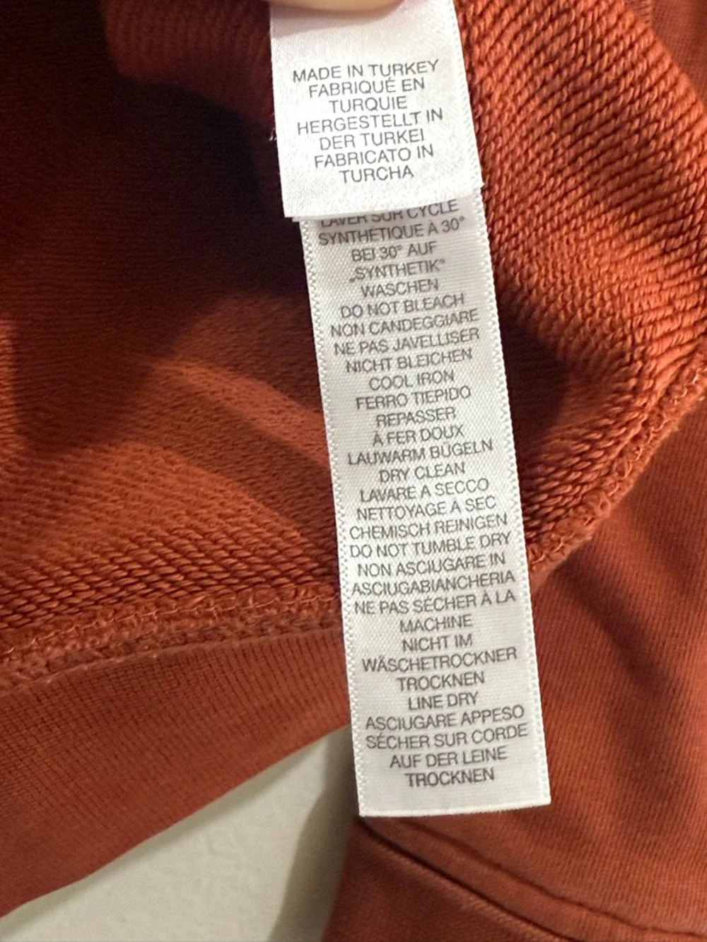 Paul Smith Rust Crewneck Sweatshirt
